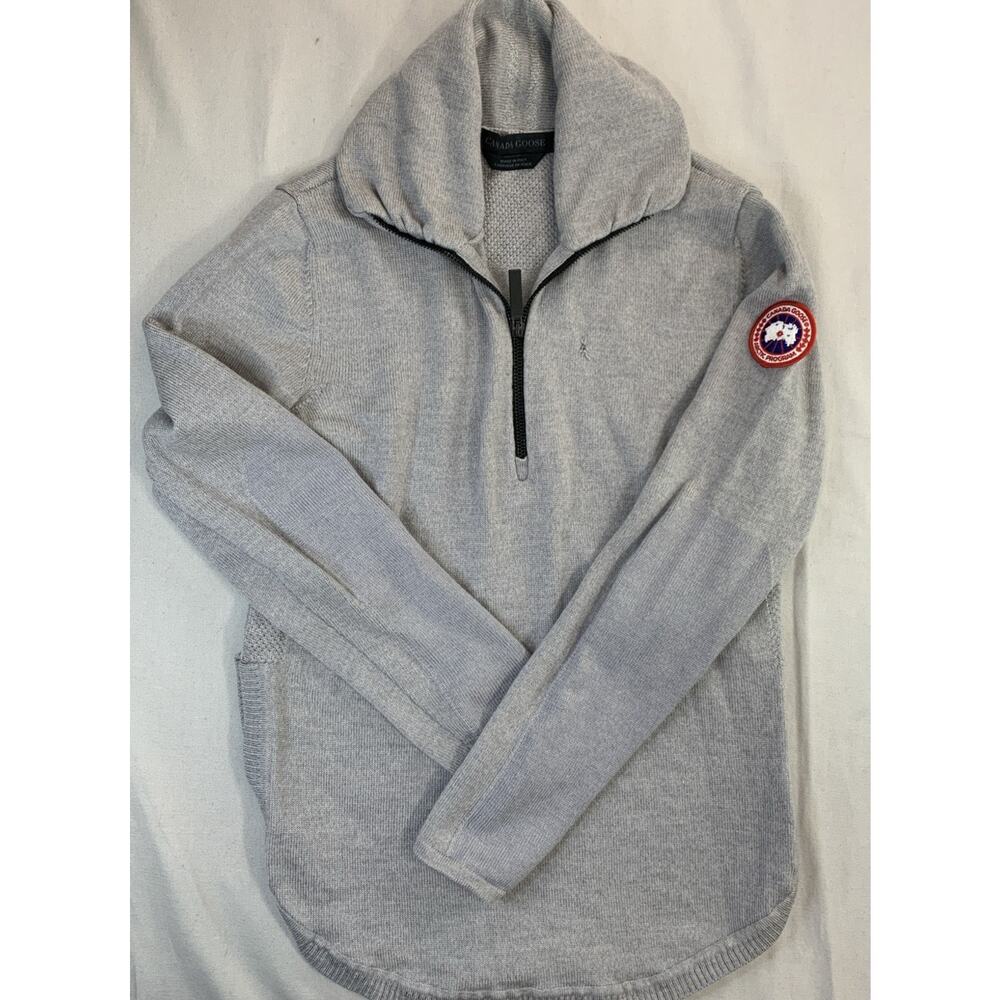 Canada Goose Gray Women's Crew Neck Sweater